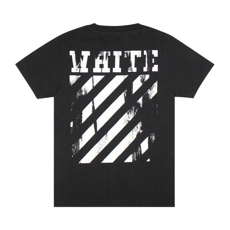 Off-White Diag T-Shirt Black/White