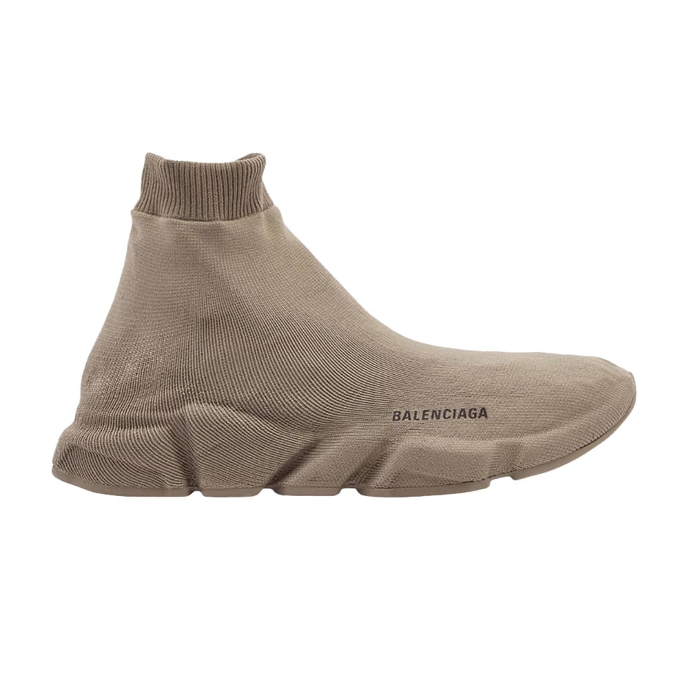 Balenciaga Speed Full Knit Taupe