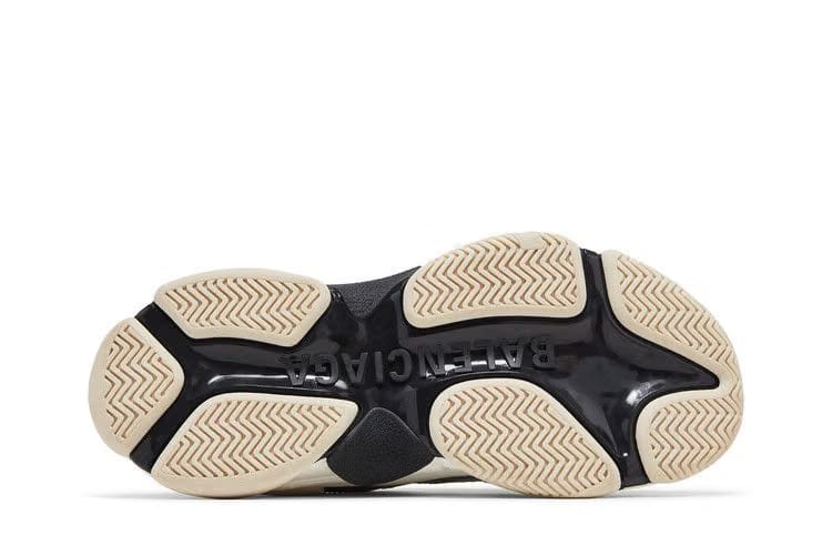 Balenciaga Triple S Sneaker Black White Silver