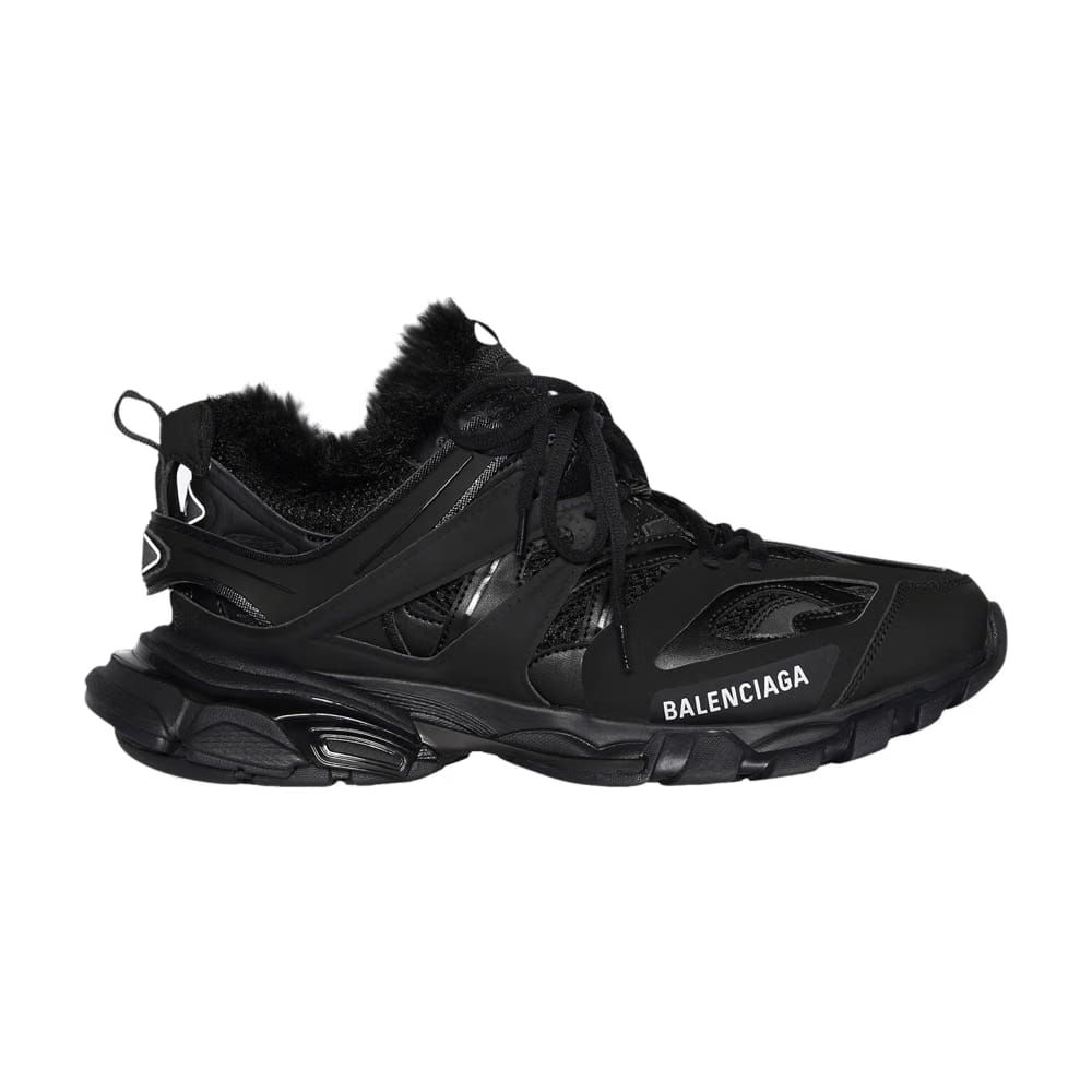 Balenciaga Wmns Track Trainer 'Fake Fur - Black'