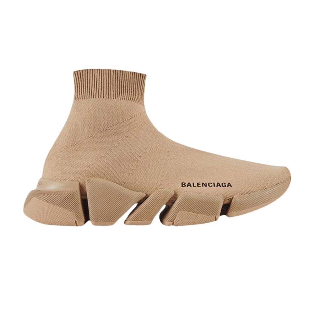 Balenciaga Wmns Speed 2 Trainer Knit 'Beige'