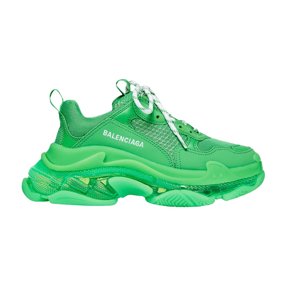 Balenciaga Wmns Triple S Sneaker 'Clear Sole - Green'