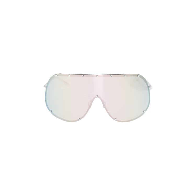 Rick Owens Shield Sunglasses White