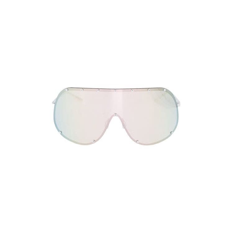 Rick Owens Shield Sunglasses White