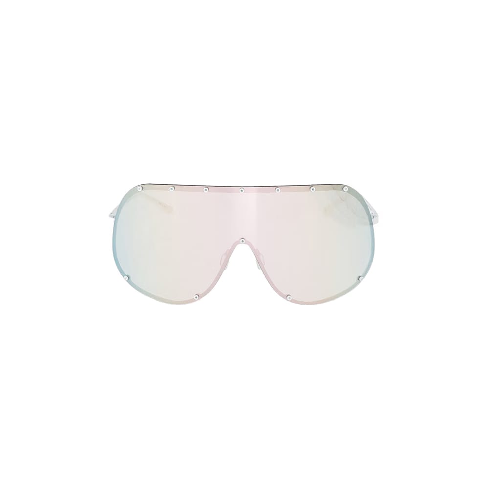 Rick Owens Shield Sunglasses White