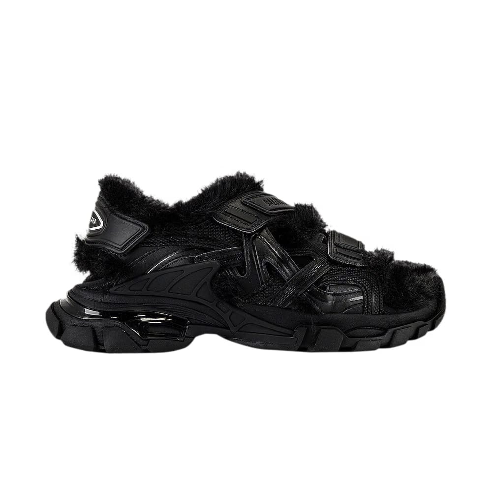 Balenciaga Strap Sandal Black
