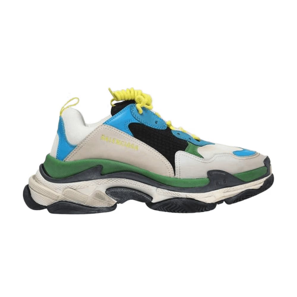 Balenciaga Triple S Sneaker Light Grey Blue Green