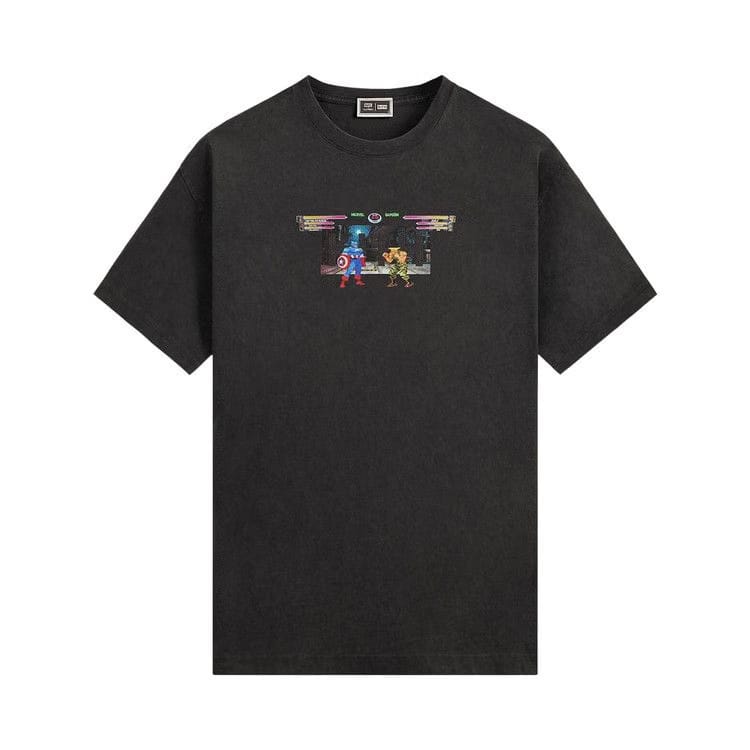 Kith x Marvel vs. Capcom Industrial Vintage T-Shirt Black