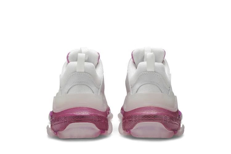 Balenciaga Wmns Triple S Clear Sole Trainer 'White Pink'
