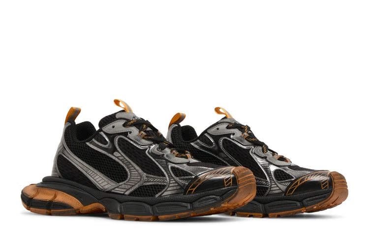 Balenciaga 3XL Sneaker Worn-Out - Black Orange
