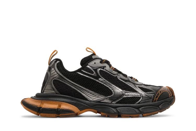 Balenciaga 3XL Sneaker Worn-Out - Black Orange