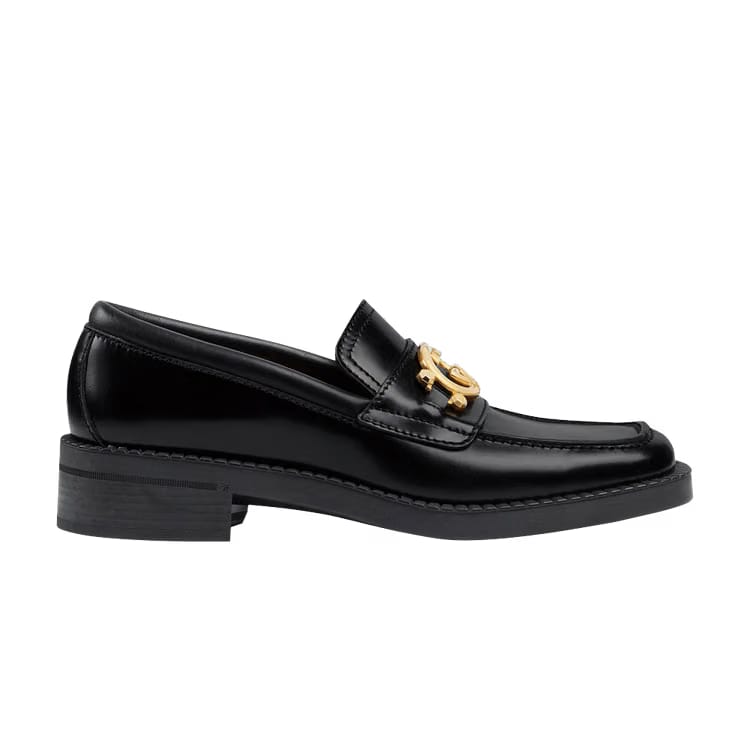 Gucci Wmns Loafer 'Interlocking G - Black'
