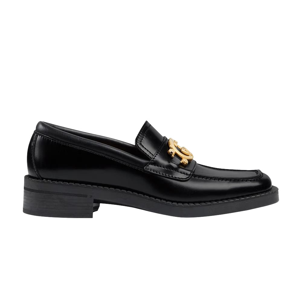 Gucci Wmns Loafer 'Interlocking G - Black'