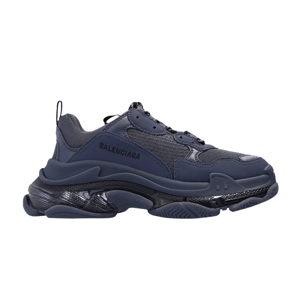 Balenciaga Wmns Triple S Sneaker 'Clear Sole - Ombre Blue'