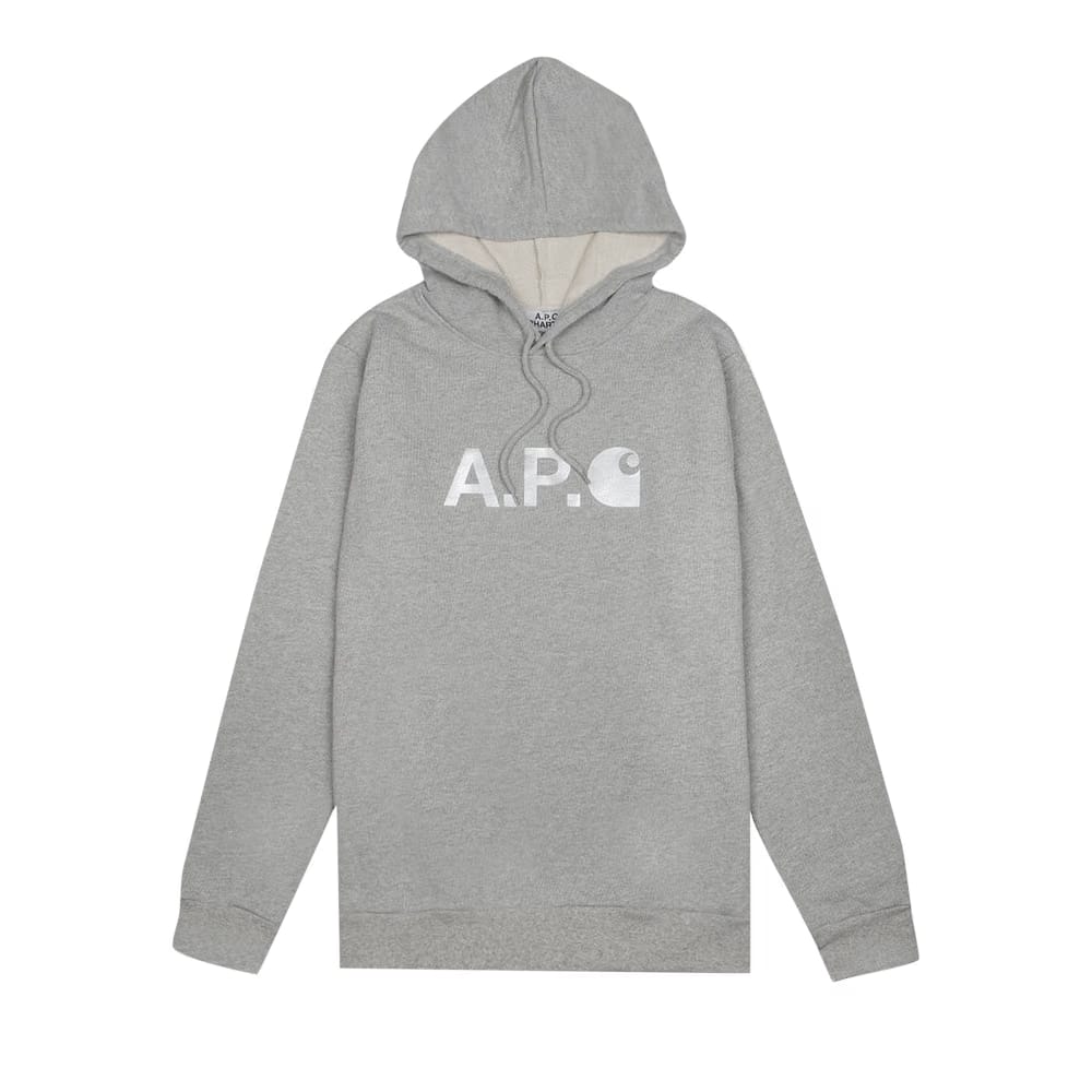 A.P.C. x Carhartt WIP Hoodie Stash Grey