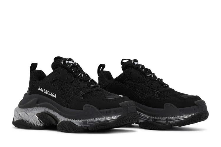 Balenciaga Wmns Triple S Sneaker 'Black Iridescent'