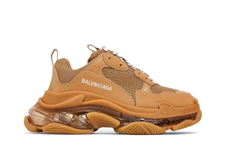 Balenciaga Wmns Triple S 'Clear Sole - Light Camel'