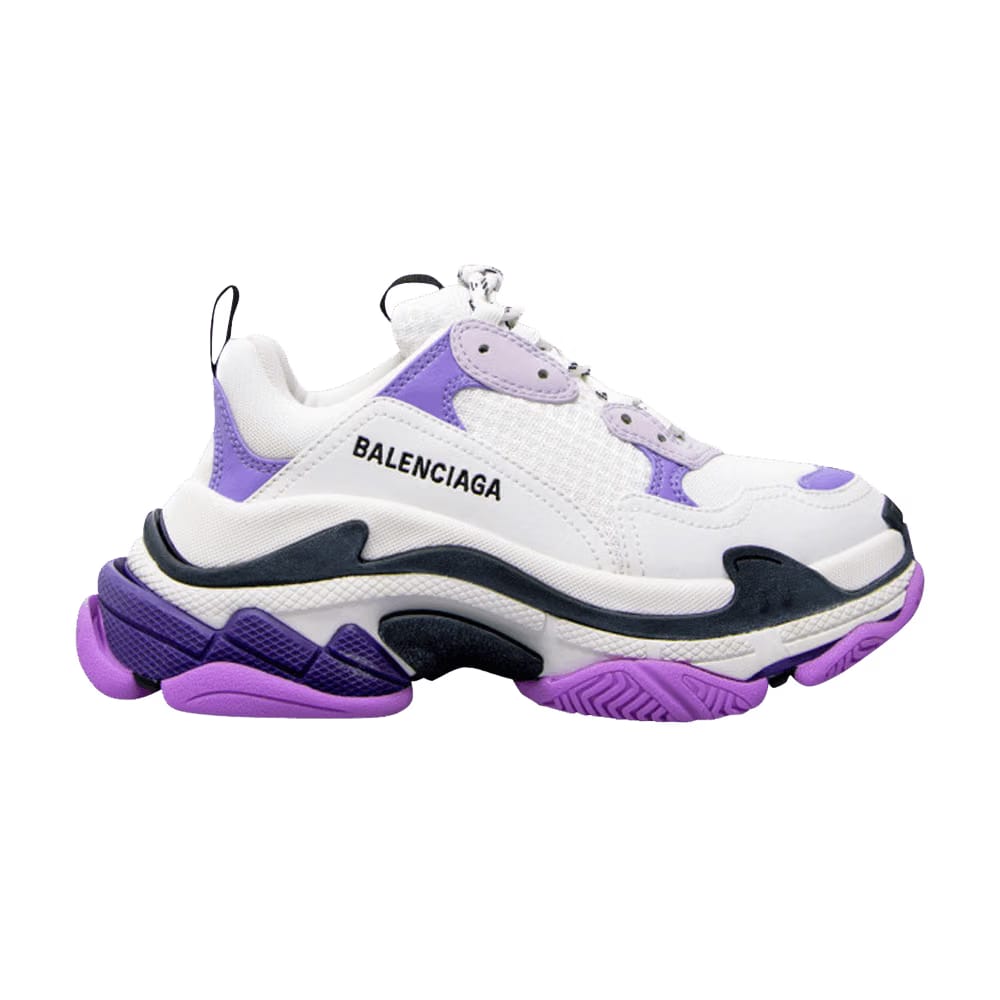 Balenciaga Wmns Triple S Sneaker 'White Lilac'