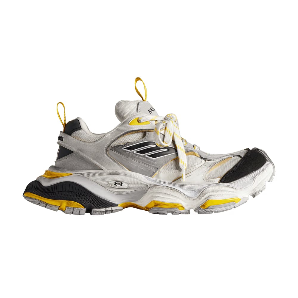 Balenciaga Cargo Sneaker Grey Black Yellow (Women's)