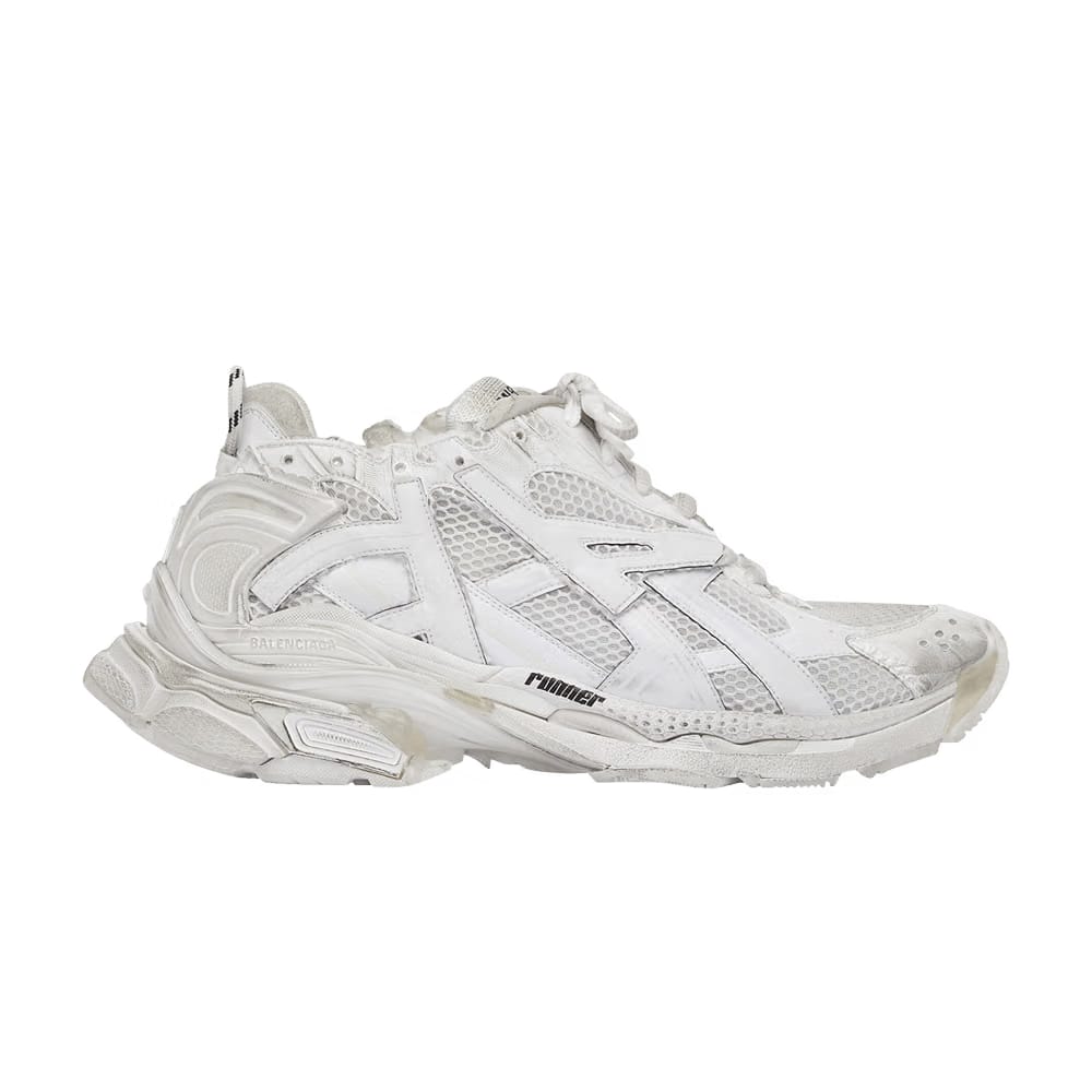 Balenciaga Wmns Runner Sneaker 'Worn-Out - White'