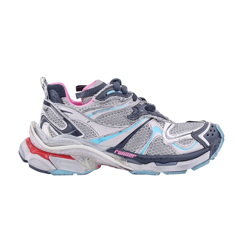 Balenciaga Wmns Runner Sneaker 'Grey Blue Pink'