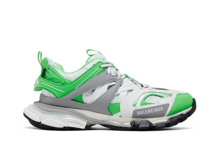 Balenciaga Track Sneaker Grey Fluo Green