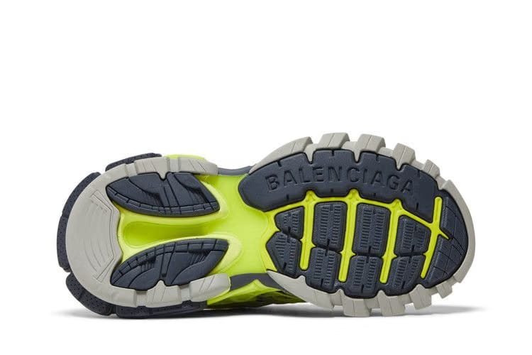 Balenciaga Wmns Track.2 Sneaker 'Grey Neon Yellow'