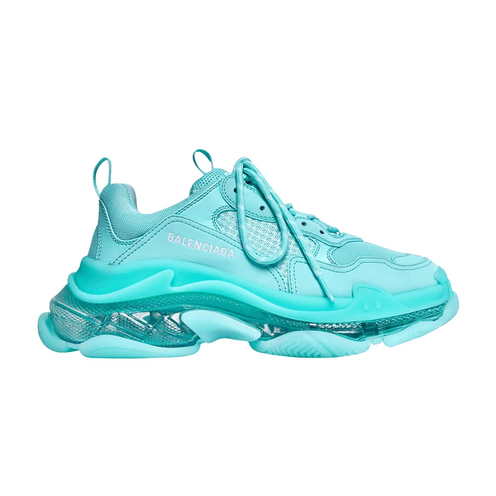 Balenciaga Wmns Triple S Sneaker 'Clear Sole - Light Blue'