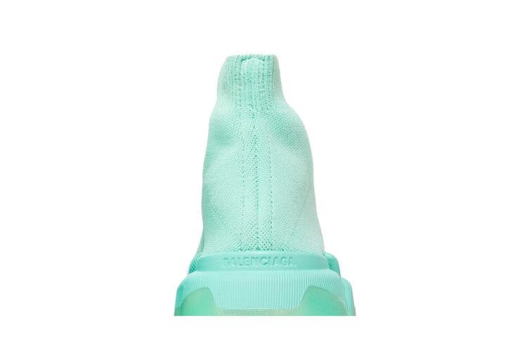 Balenciaga Wmns Speed 2.0 Sneaker 'Transparent Sole - Green'
