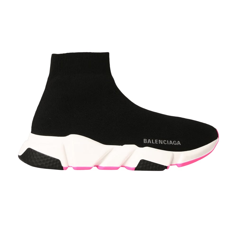Balenciaga Wmns Speed Sneaker 'Black Fuchsia'