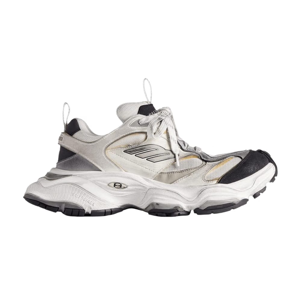 Balenciaga Wmns Cargo Sneaker 'Worn-Out - White Grey'
