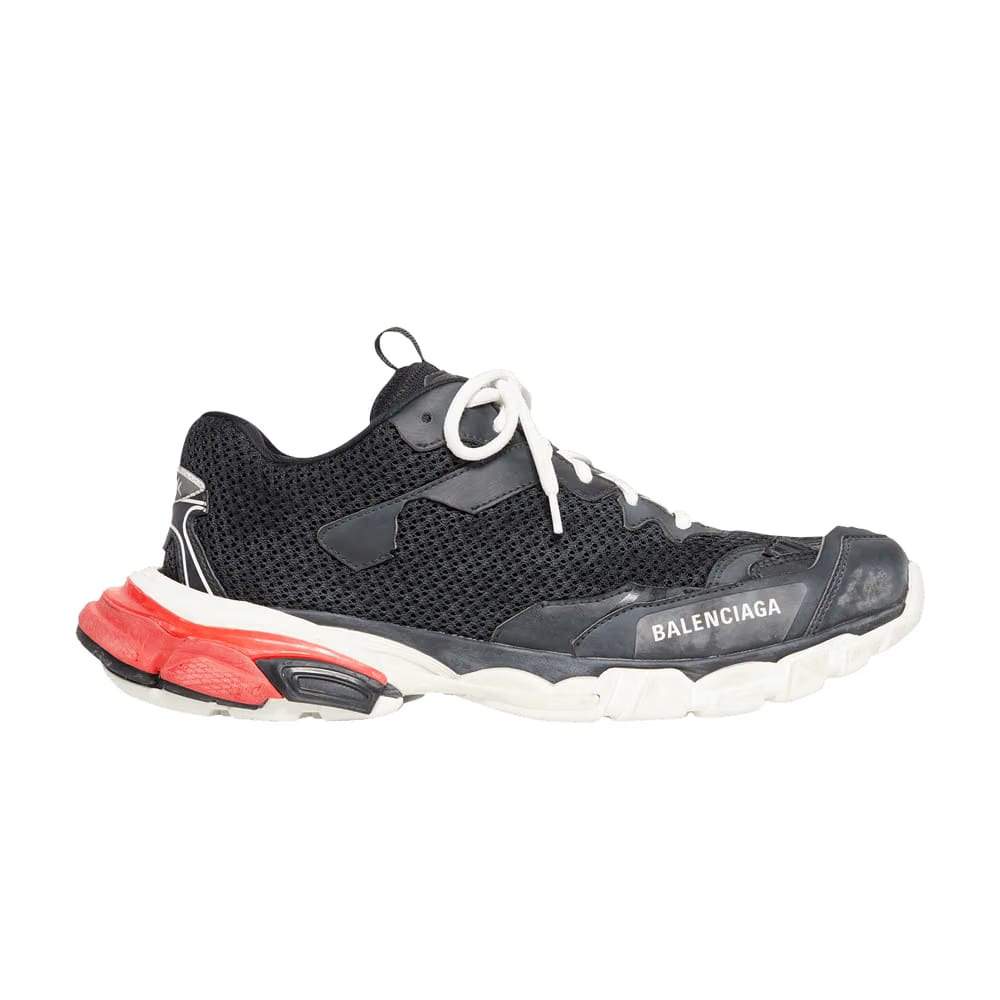 Balenciaga Track.3 Sneaker Worn-Out - Black Red