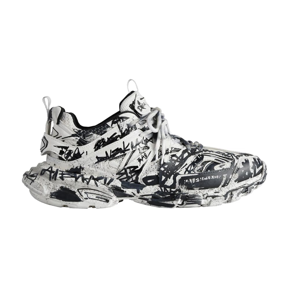 Balenciaga Track Sneaker Graffiti - White Black
