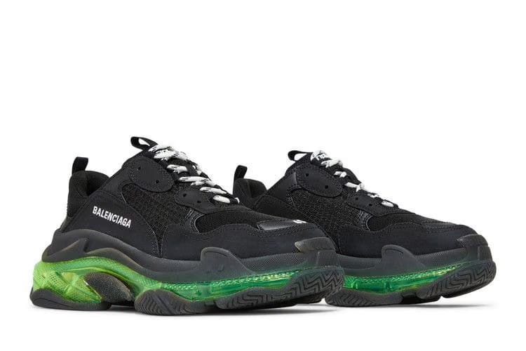 Balenciaga Wmns Triple S 'Black Yellow Fluo'