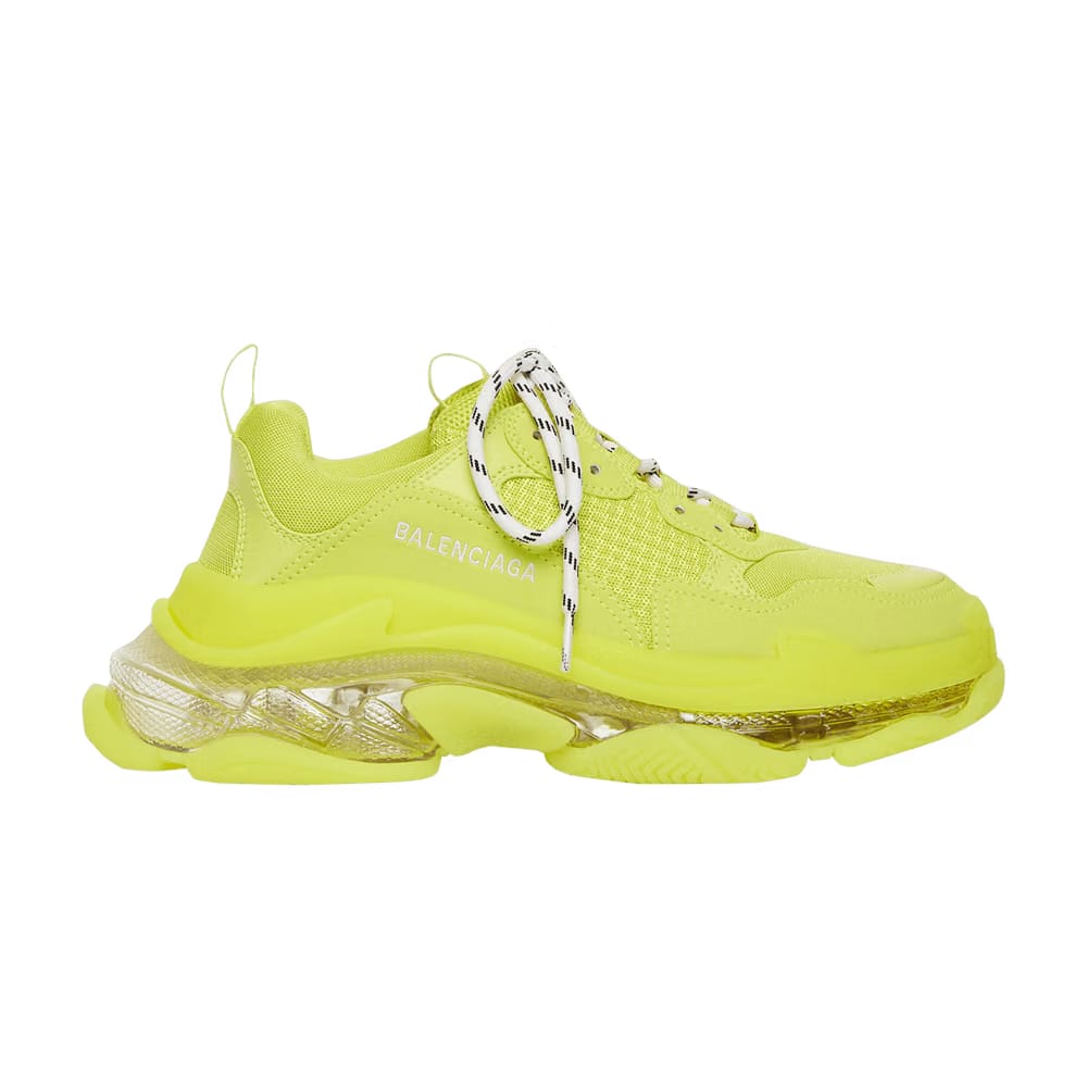 Balenciaga Triple S Clear Sole Fluo Yellow
