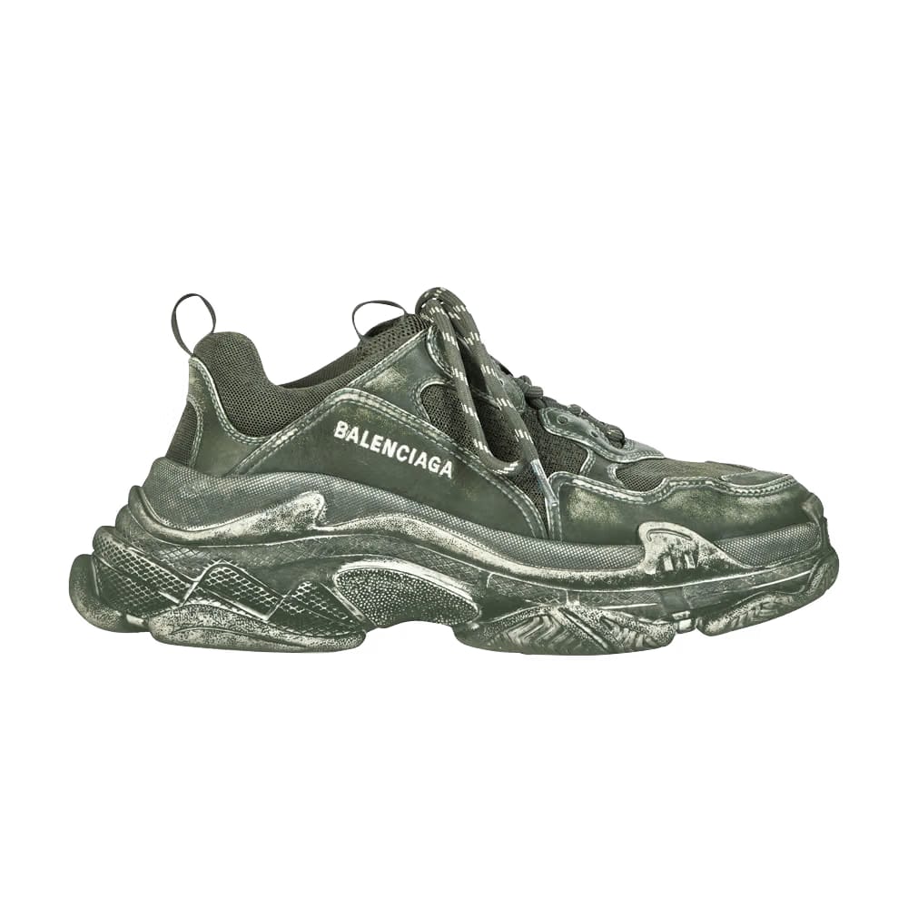 Balenciaga Triple S Sneaker Dark Green