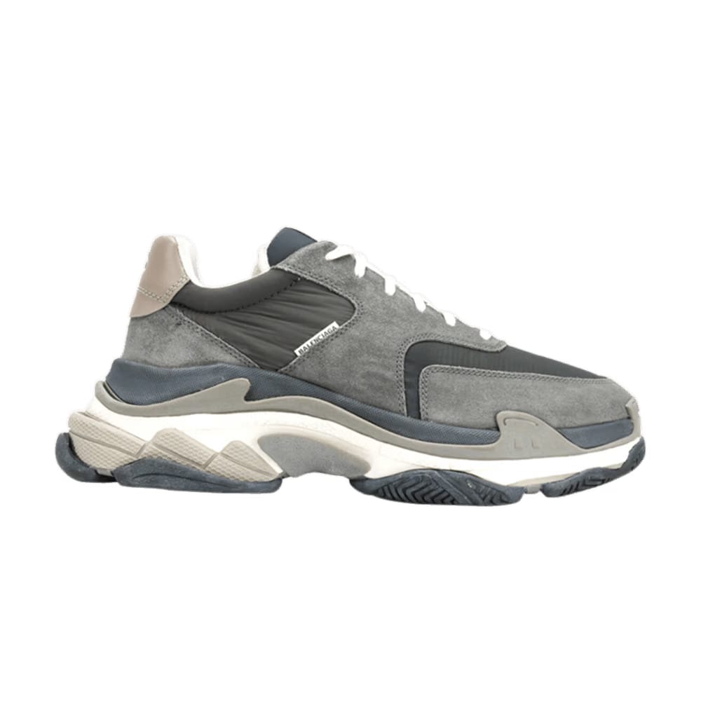 Balenciaga Triple S Sneaker Grey Suede 2018