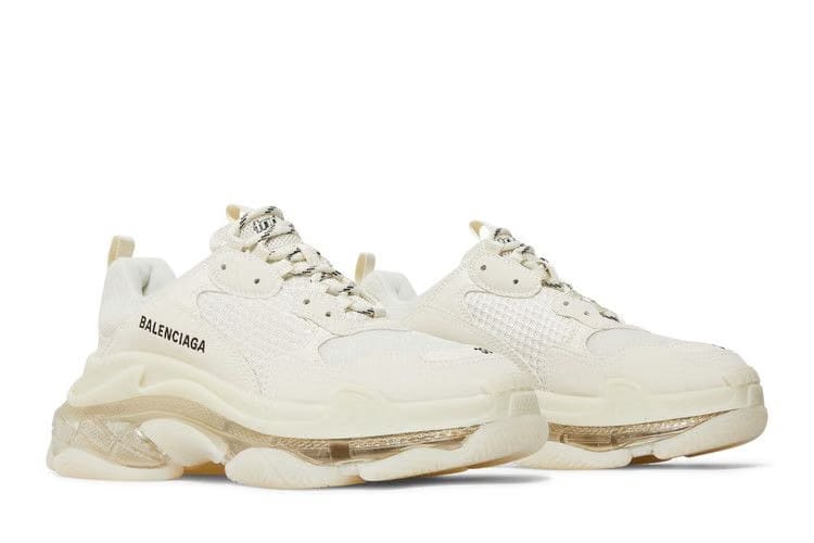Balenciaga Wmns Triple S Sneaker 'Clear Sole - Eggshell'