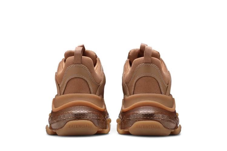 Balenciaga Triple S Clear Sole Brown