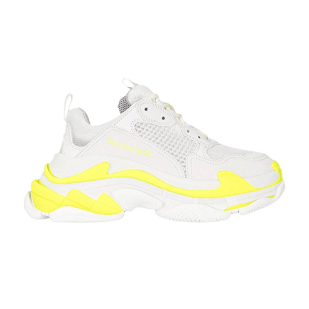 Balenciaga Triple S Sneaker White Fluo Yellow