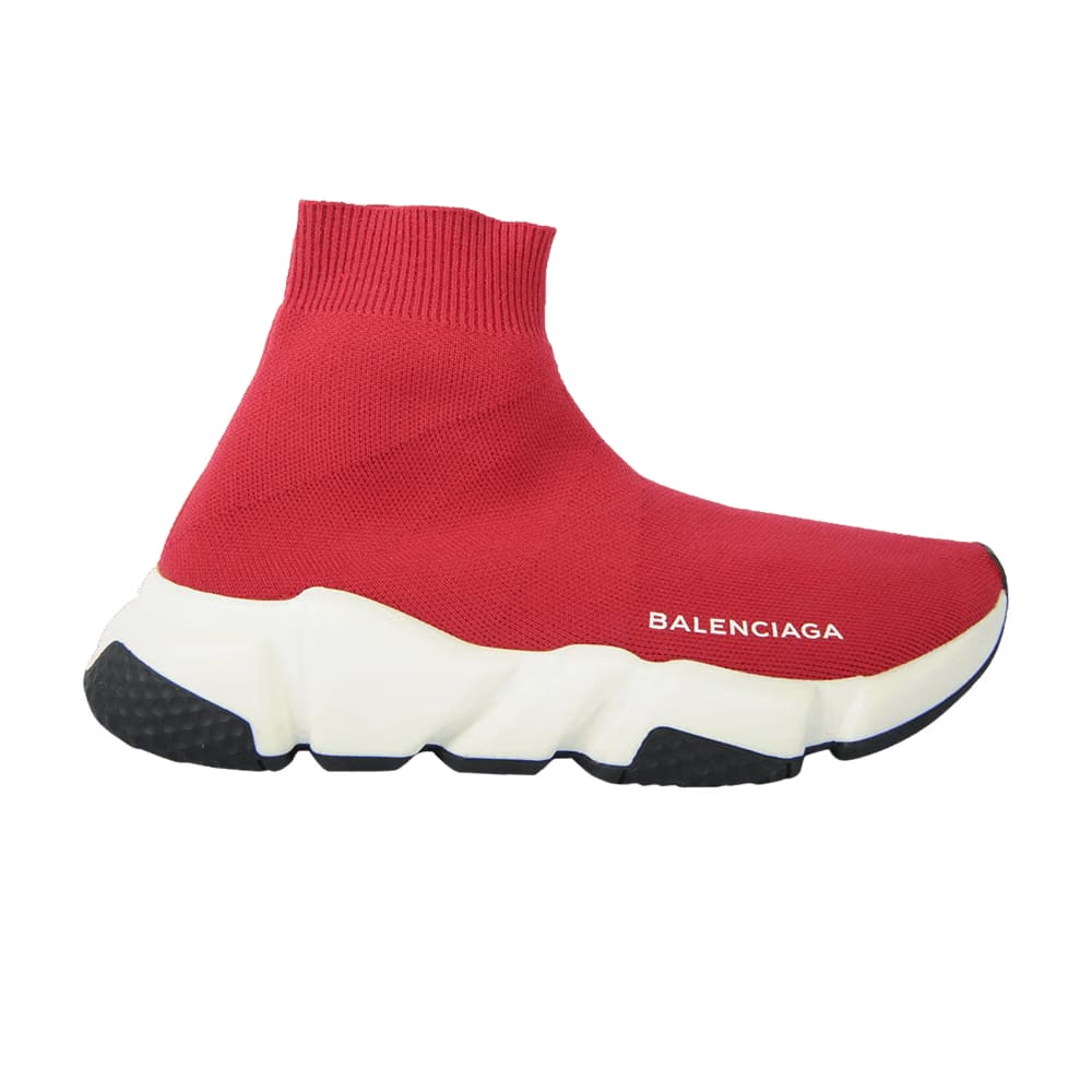 Balenciaga Wmns Speed Trainer Mid 'Raspberry Red'