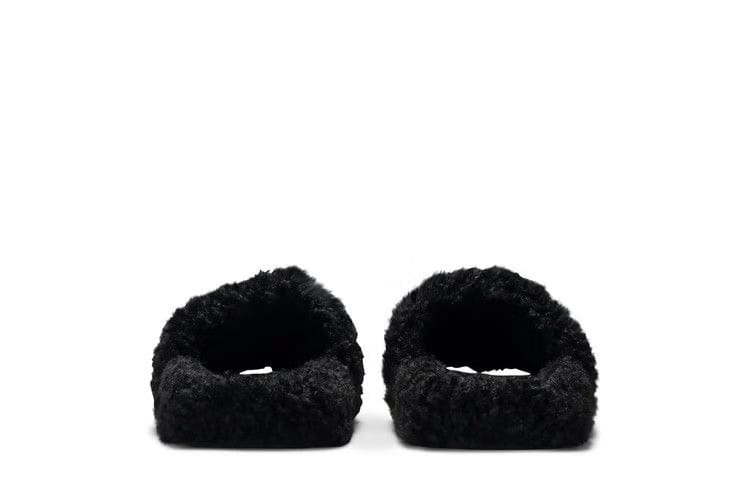 Balenciaga Wmns Furry Slides 'Black Red'