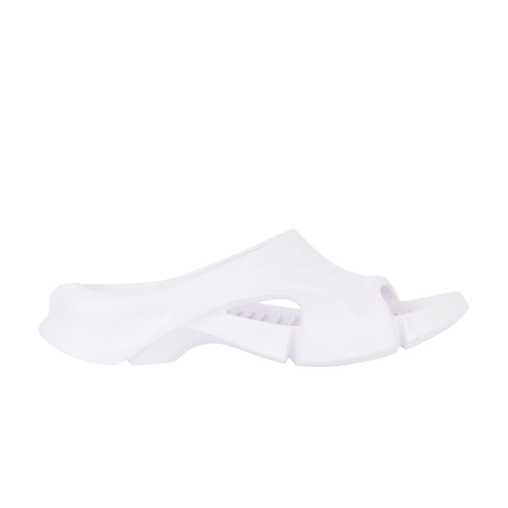 Balenciaga Mold Slide Sandal White