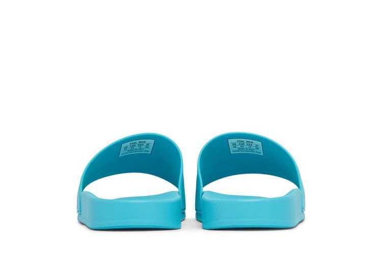 Balenciaga Pool Slides Turquoise