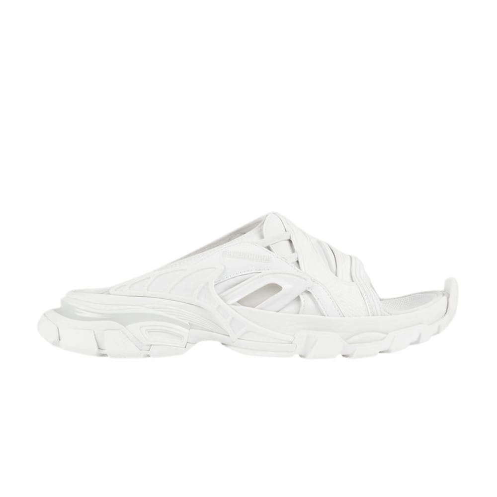 Balenciaga Track Slide Sandal White