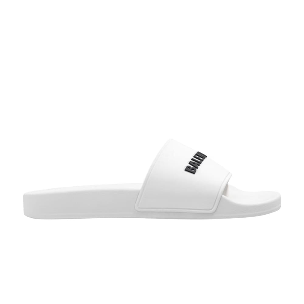 Balenciaga Pool Slides Eggshell