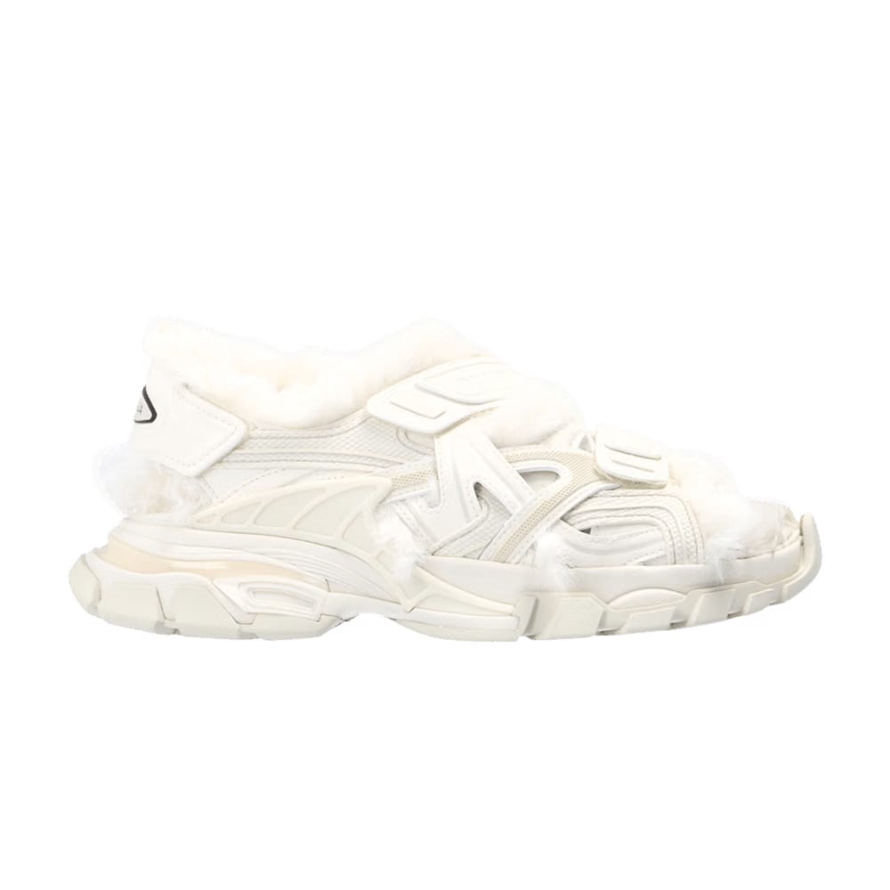 Balenciaga Wmns Track Sandal 'Beige Fur'