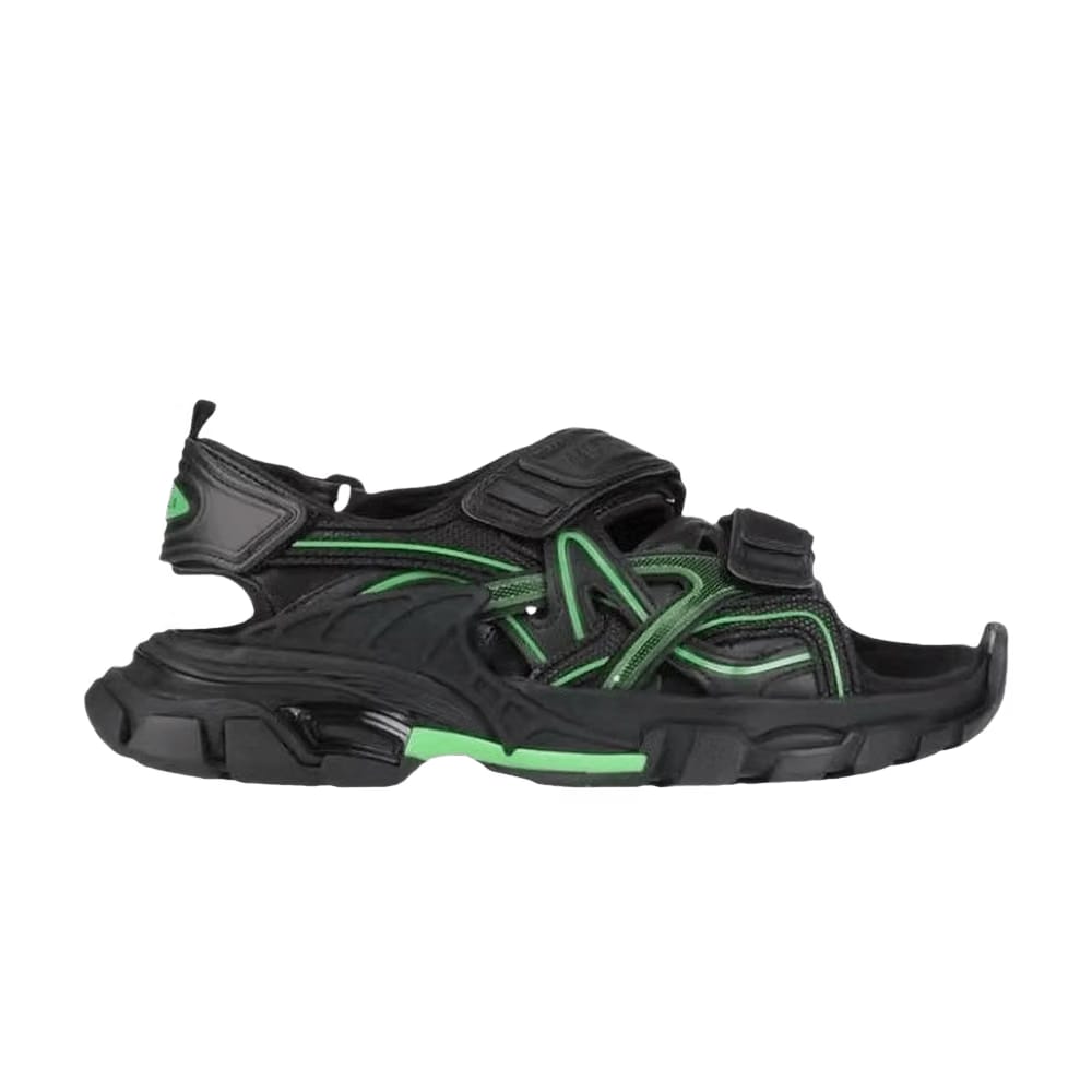 Balenciaga Track 2.0 Sandal Black Green (Women's)