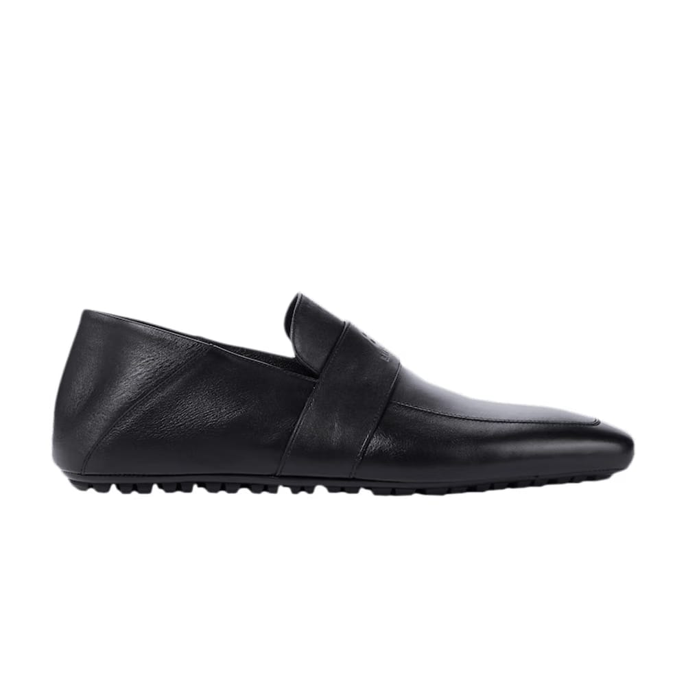 Balenciaga Slide Loafer Black Leather