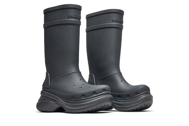 Crocs x Balenciaga Clog Boot 2.0 Dark Grey